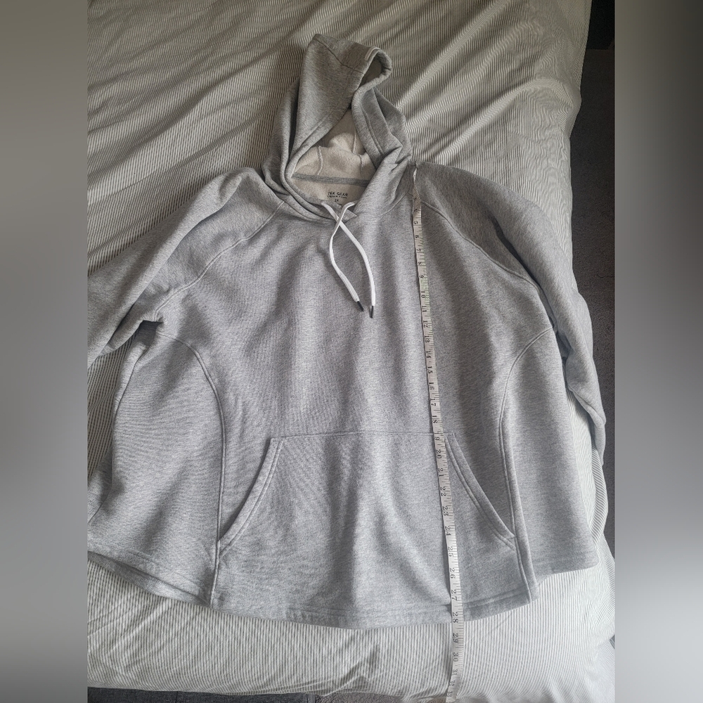 Gray Hooded Sweatshirt